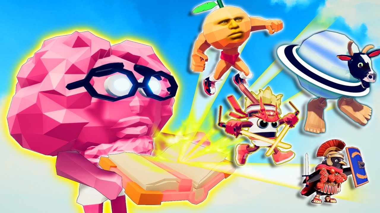 Dr. BRAIN ROT (SUMMON BRAINROT ANIMAL ) vs EVERY BOSS | TABS - Totally Accurate Battle Simulator