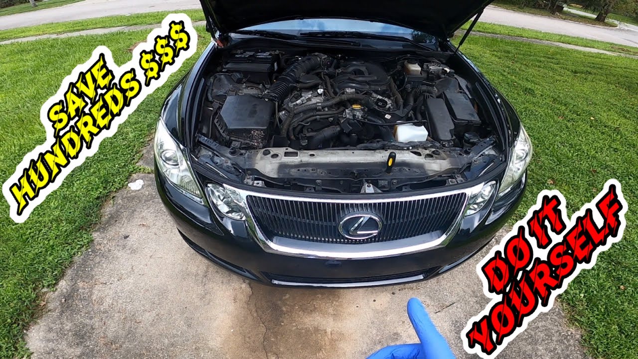 Замена радиатора Lexus GS350 2008 года