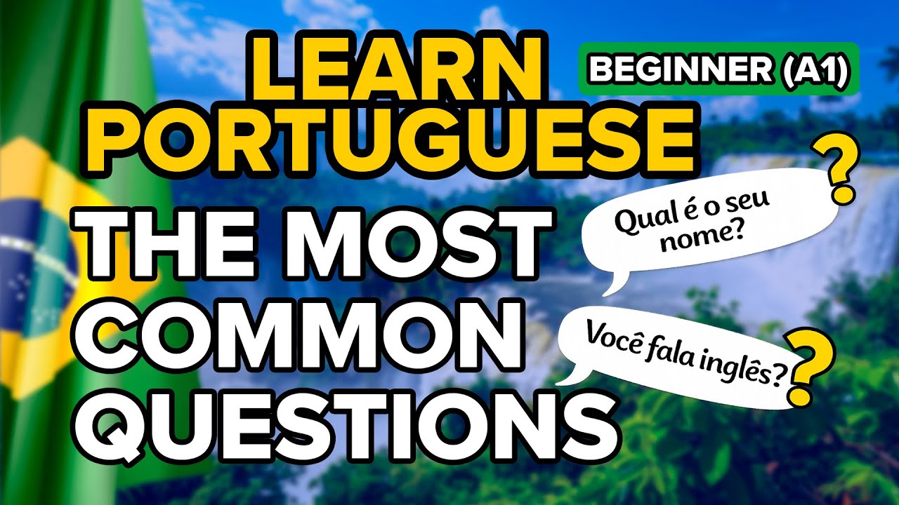 Самые распространенные вопросы на португальском языке 🇧🇷 | Основы для начинающих (часть 1)