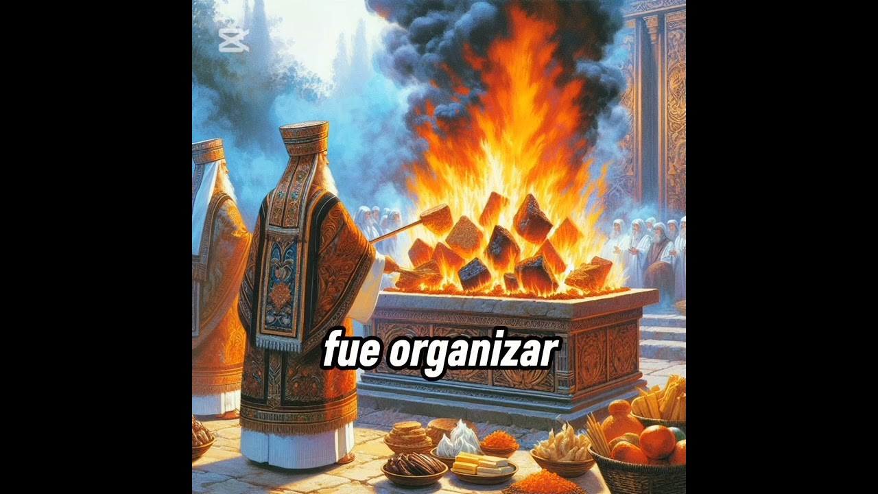 El fuego en el altar...