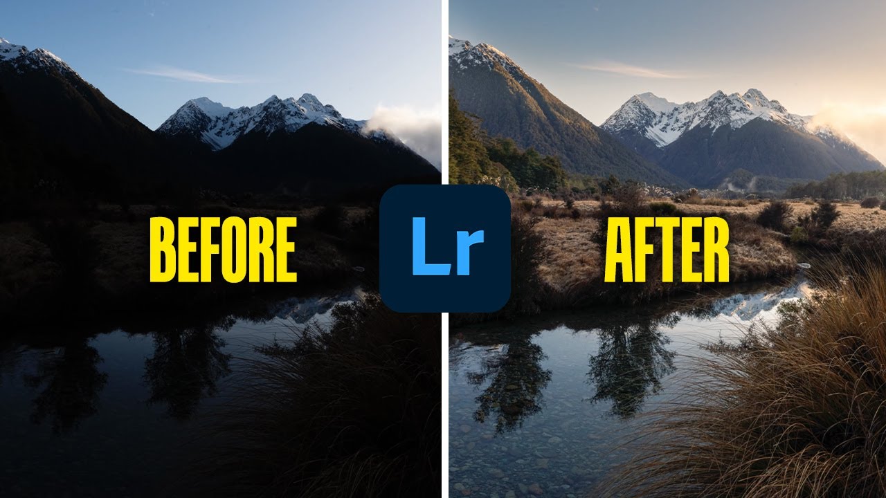 Как редактировать пейзажные фотографии в LIGHTROOM