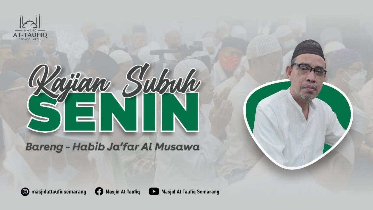 🔴[LIVE] TANDA-TANDA CINTANYA ALLAH KEPADA HAMBANYA |RIYADUS SHOLIHIN Habib Ja'far Shodiq Al-Musawa