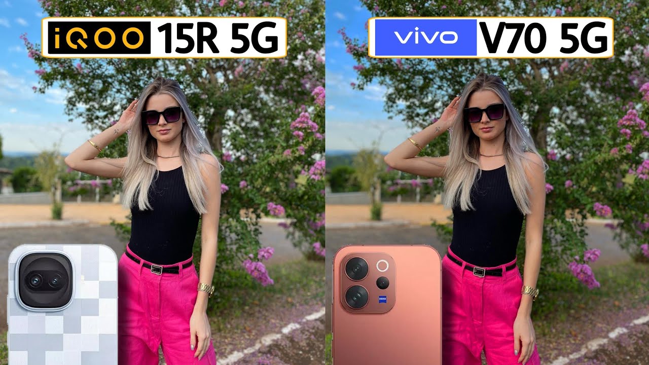 Сравнительный тест камер IQoo 15R и Vivo V70.