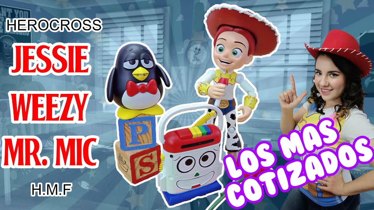 🤩🎉💥 UNBOXING TRIPLE de figuras de TOY STORY HEROCROSS 💥🎉🤩 | JESSIE HEROCROSS