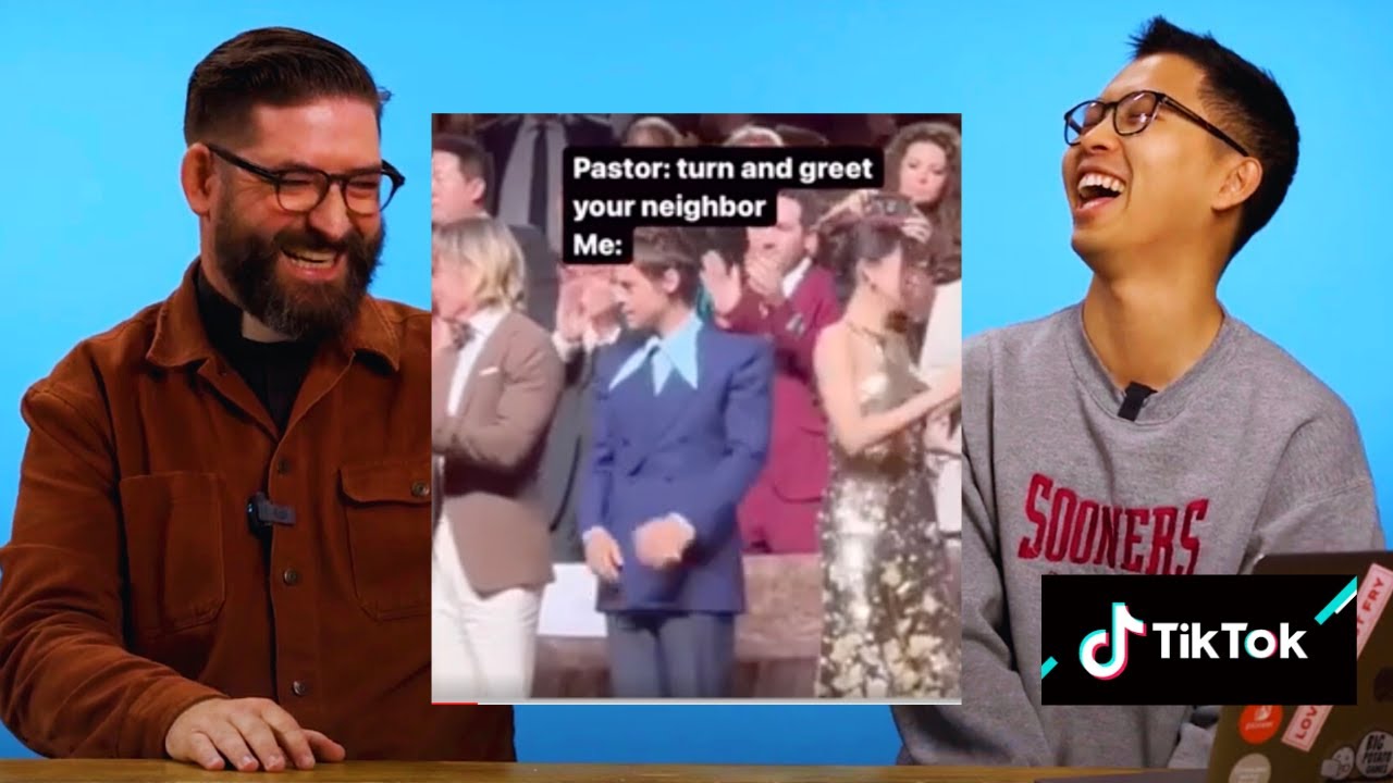 Priest Reacts to Silly Christian Memes & Reels