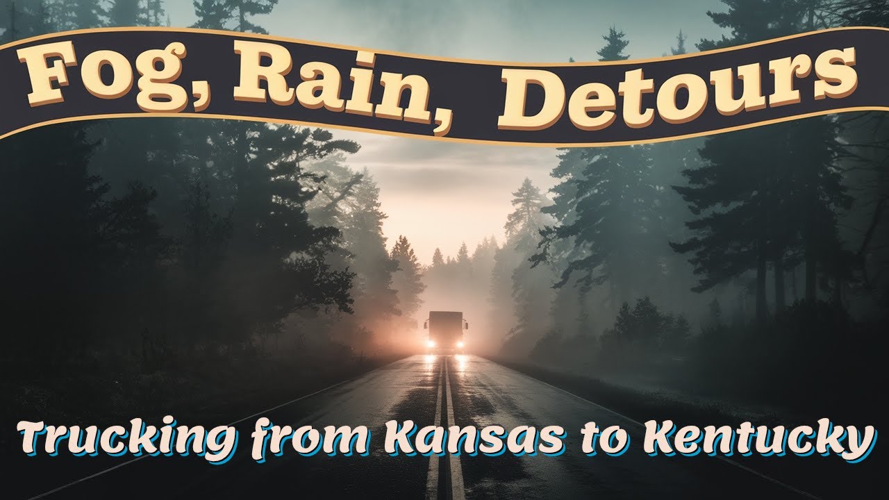 BRT 020: Bad Weather: Trucking Through Fog, Rain, & Detours From Kansas City to Kentucky via MO & IL