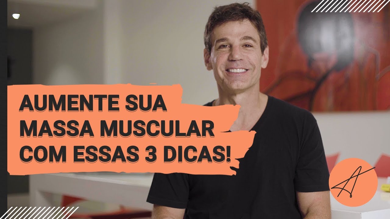 Aumente sua MASSA MUSCULAR com essas dicas! | MARCIO ATALLA