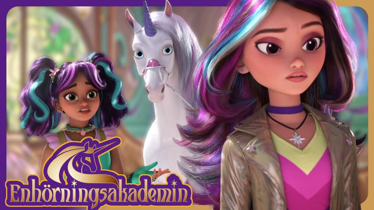 Smyger över Shimmerstone-muren. Kommer de att åka fast? | Unicorn Academy Svenska