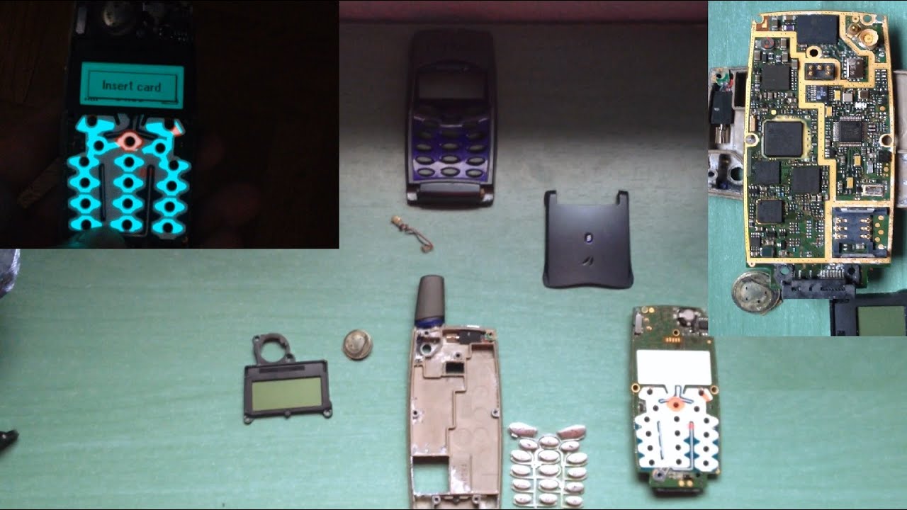 Ericsson T29s disassembly (Vintage phone from 2001)