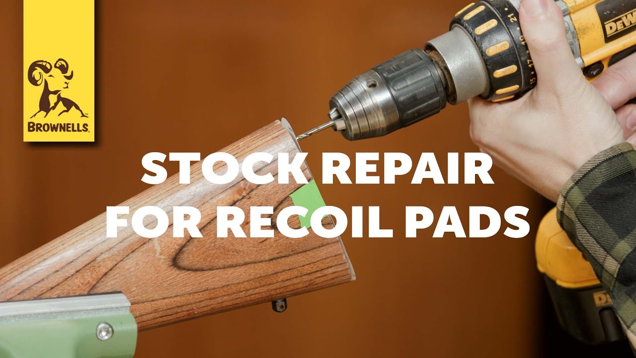 Tech Tip: Stock Repair For Recoil Pads
