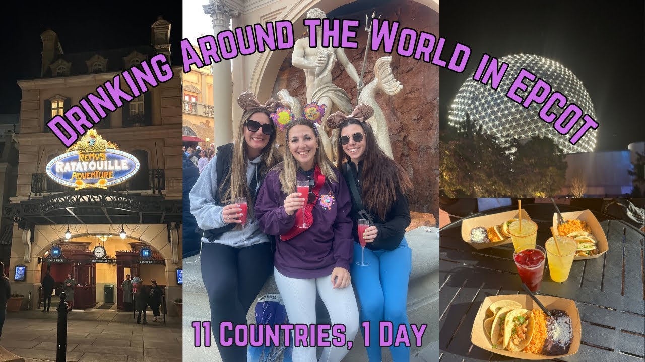 Drinking Around the World in EPCOT