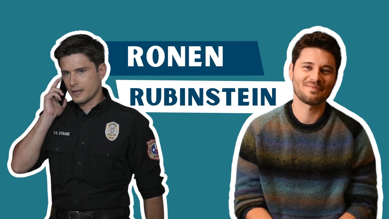 Ronen Rubinstein talks about 9-1-1 Lone Star, Tarlos, his life as a new father and more!
