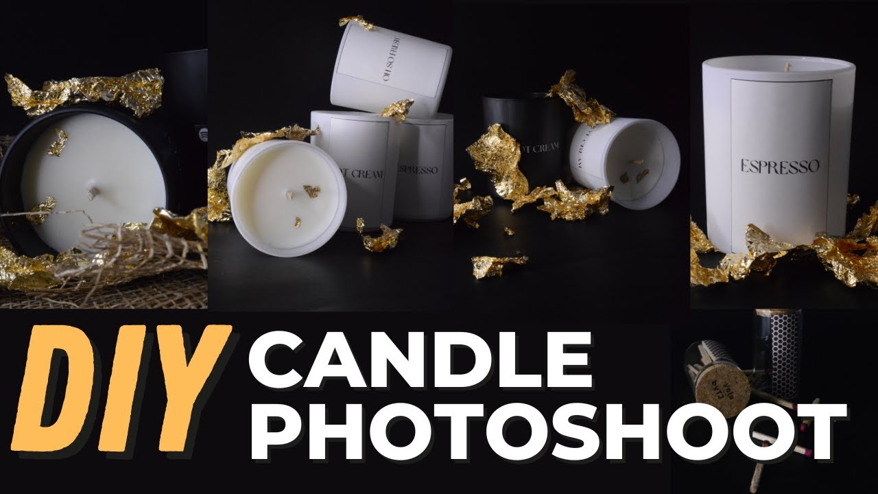PRODUCT PHOTOGRAPHY AT HOME (DIY) | Candle Business