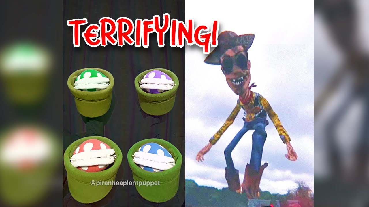 Piranhaa Plants getting SCARED for a little over 13 minutes straight