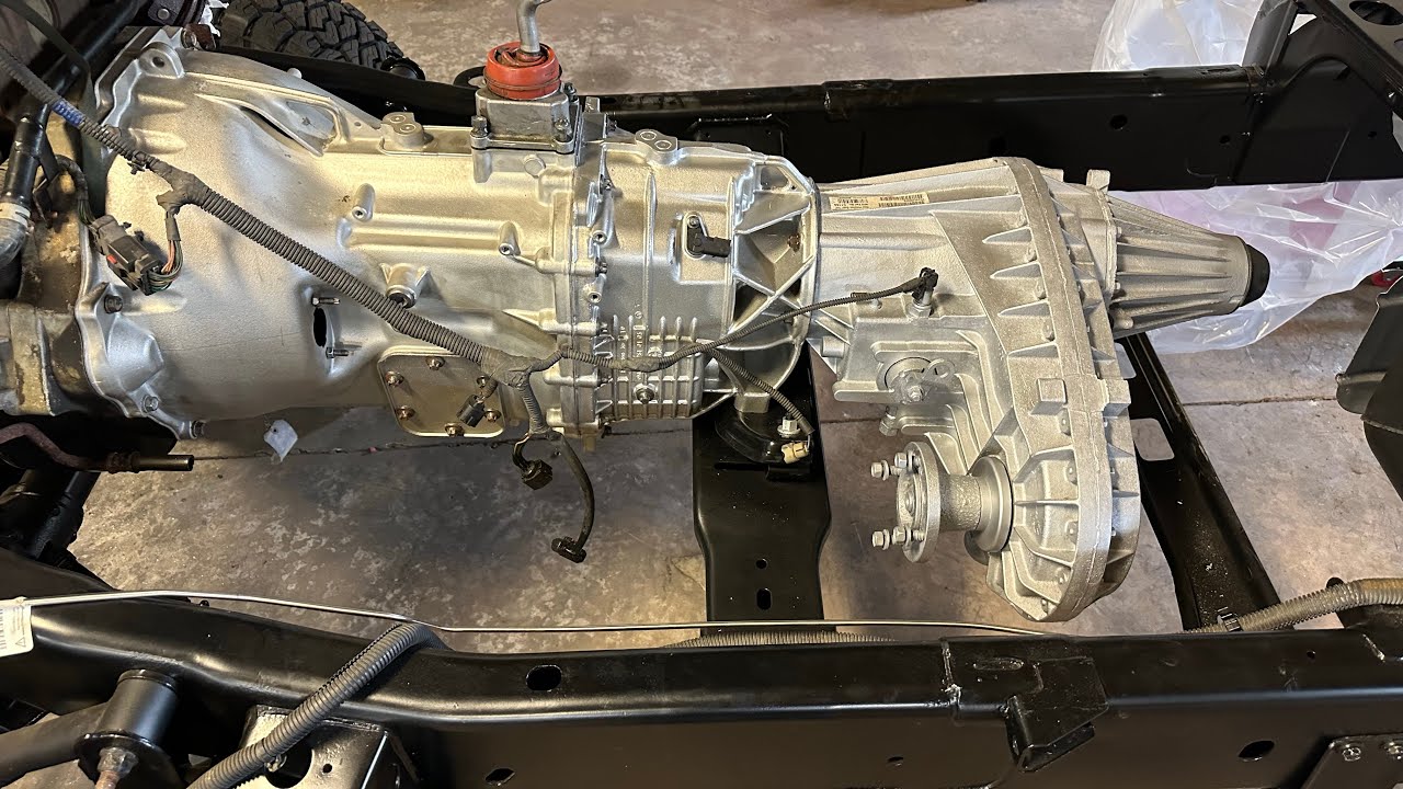 Transfer case repaint and install