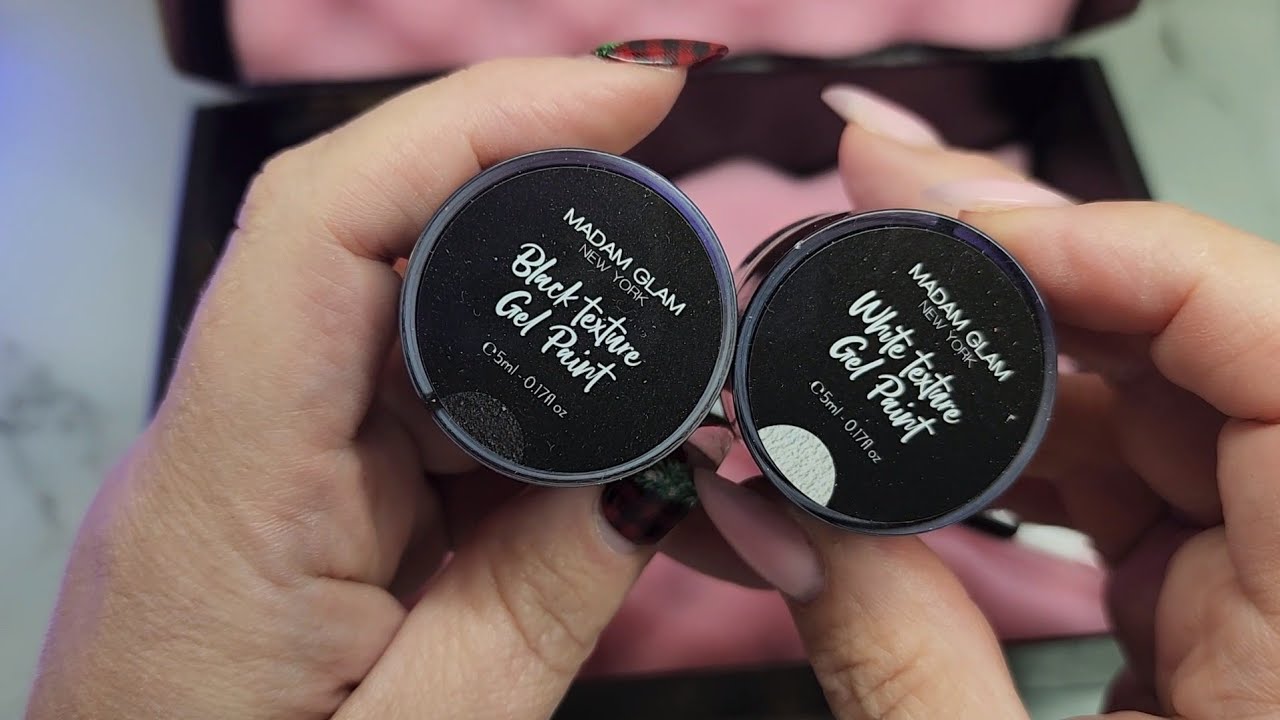 New Madam Glam Texture Gel Paints