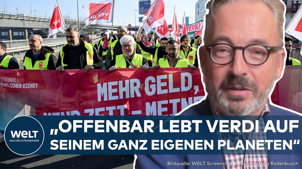 FLUGHAFENSTREIK: Acht Prozent mehr Lohn? – 