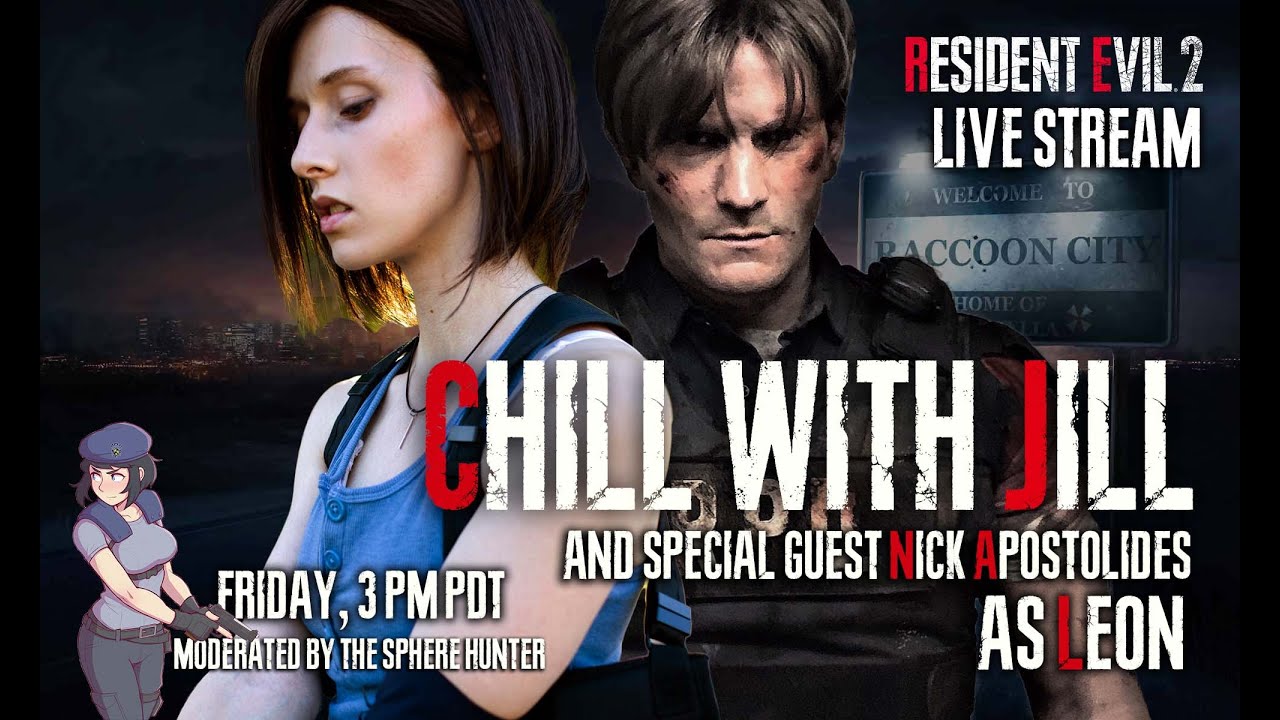 Jill and Leon Actors Play Resident Evil 2 Remake in Cosplay