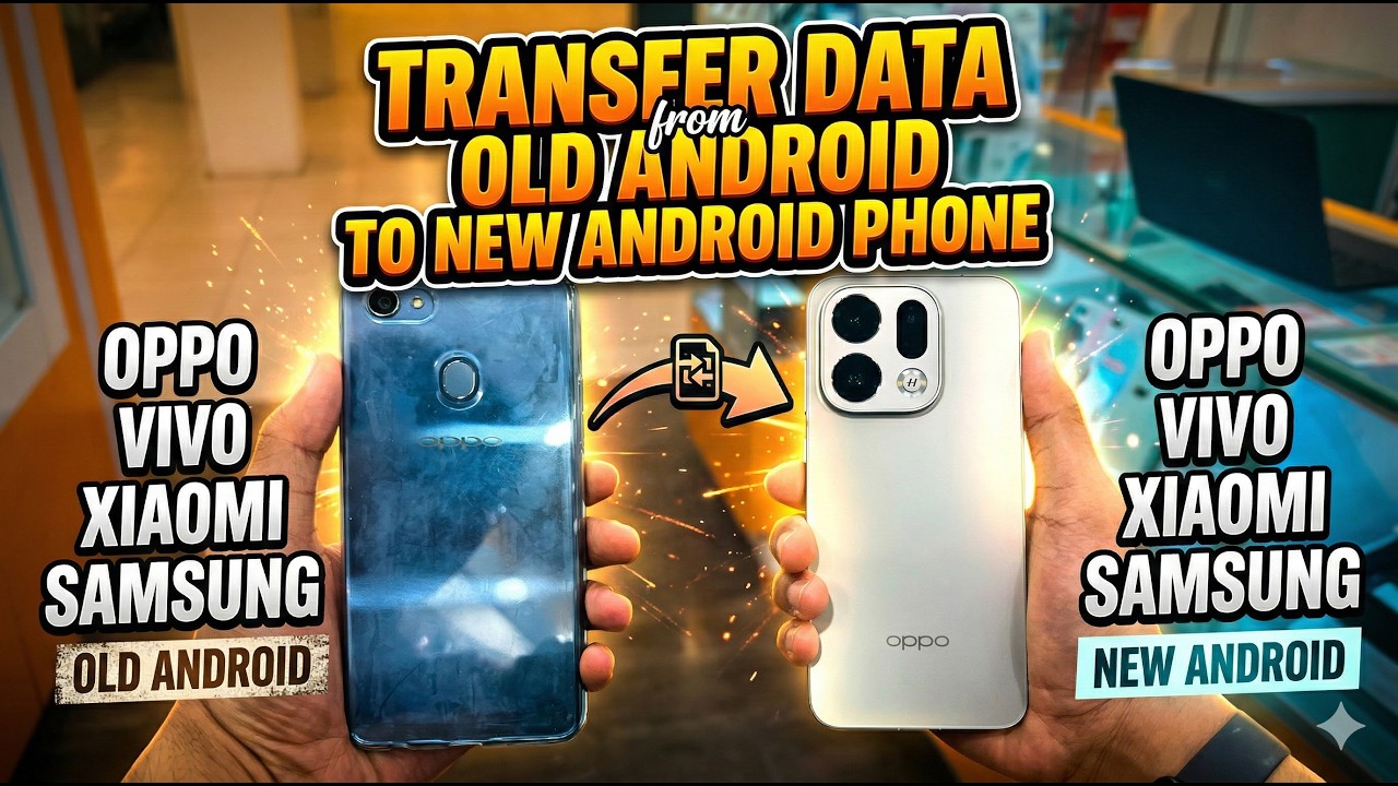 #HOWTO Transfer Data: OLD ANDROID to NEW ANDROID Phone