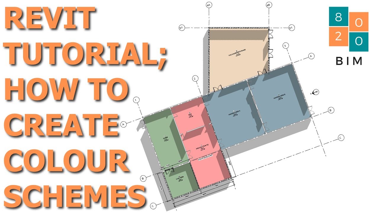 Учебное пособие по Revit: как создать планы и легенды цветовой схемы