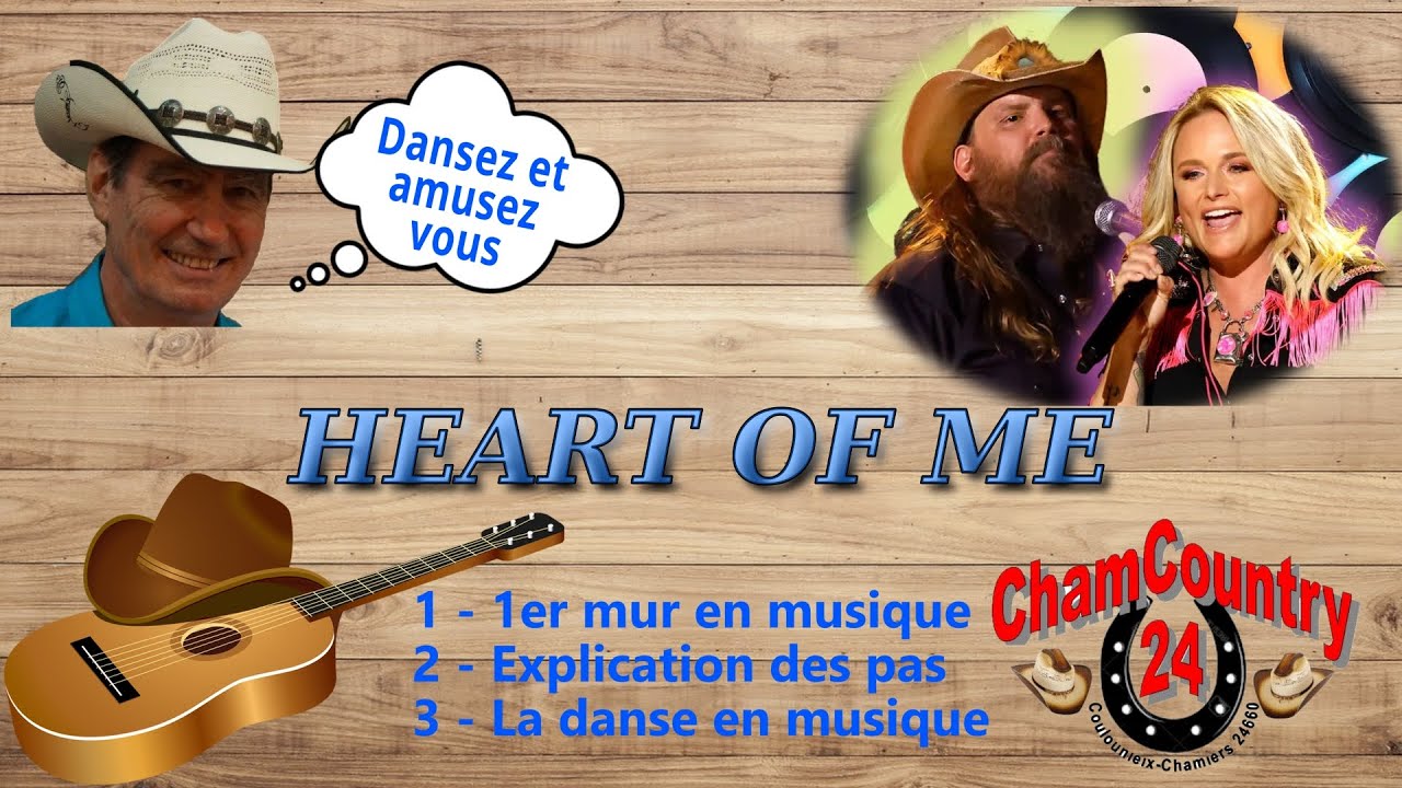 Heart of me - Line dance country ( Démo & Teach Fr & EN)