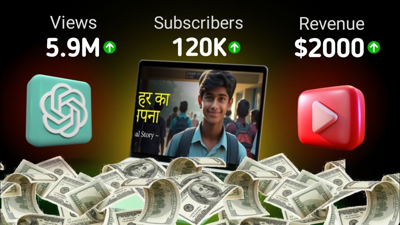 How to make viral motivation stories from Ai on mobile | how to make Ai video |Techsaleem