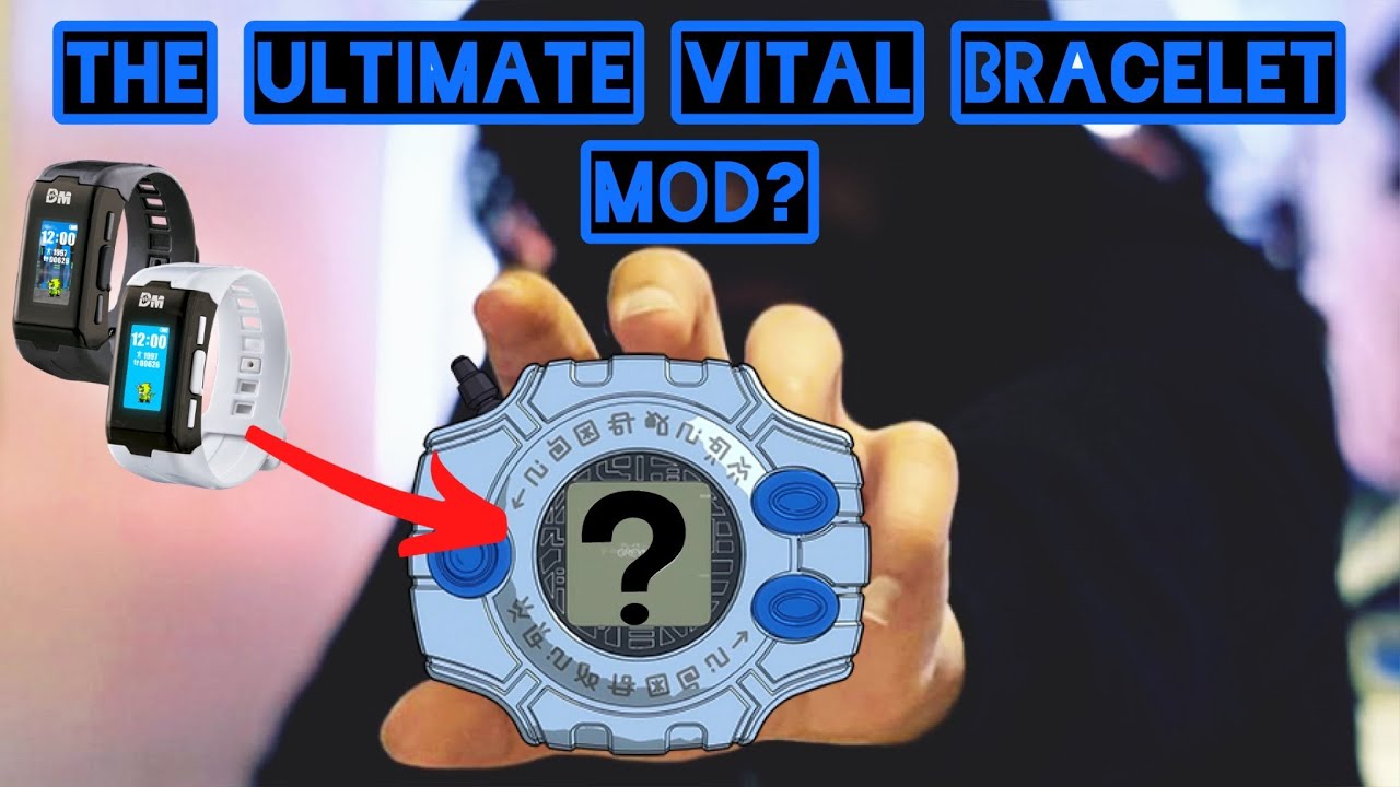 Digimon Vital Bracelet/Digivice V - Digivice Shell Mod