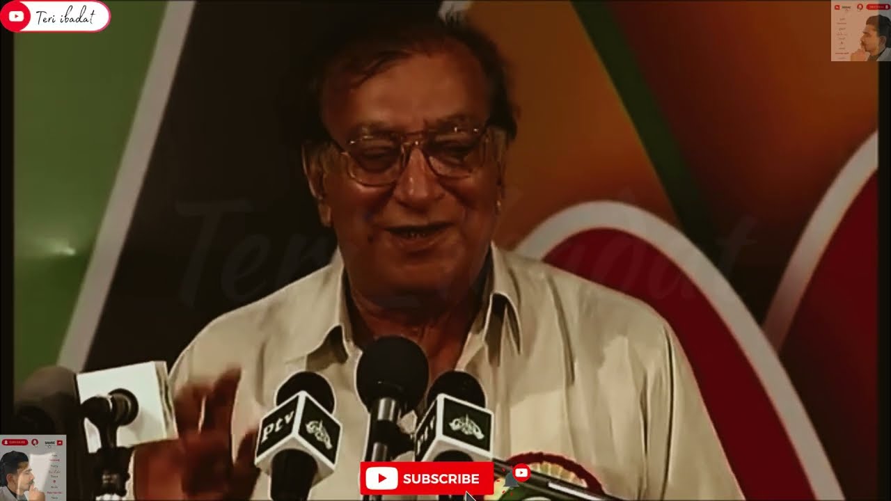 Ahmad Faraz Sahab Best Mushaira Ever | Ahmad Faraz Poetry | Ahmad Faraz Sahab Urdu Shayari