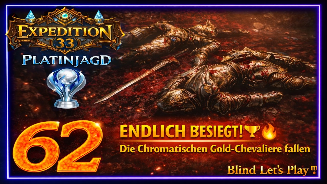 F62 – Expedition 33 | ENDLICH BESIEGT! 🏆🔥 Die Chromatischen Gold-Chevaliere fallen| Blind Let’s Play