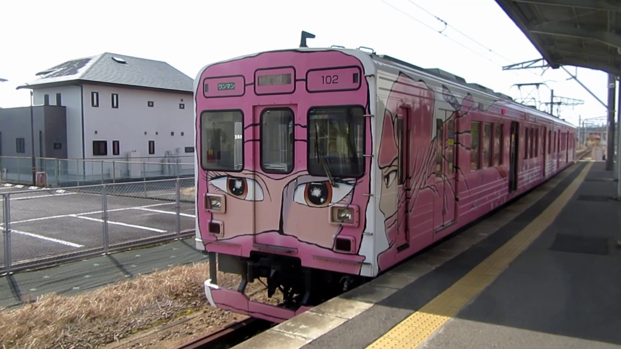 【前面展望】伊賀鉄道◆伊賀上野→伊賀神戸[the front prospects] Iga railroad ◆ Iga-Ueno → Igakambe