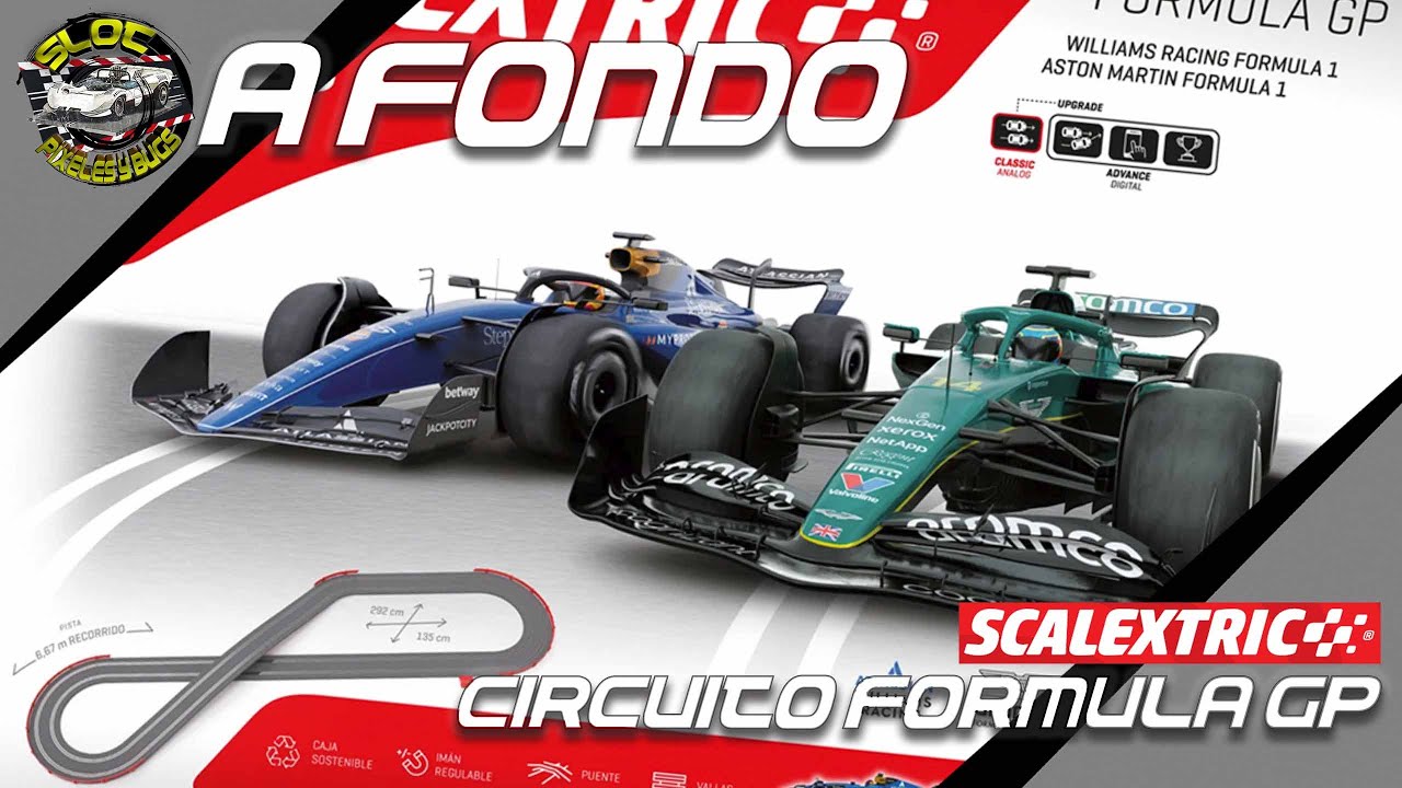 Circuito Scalextric Fórmula GP, A fondo