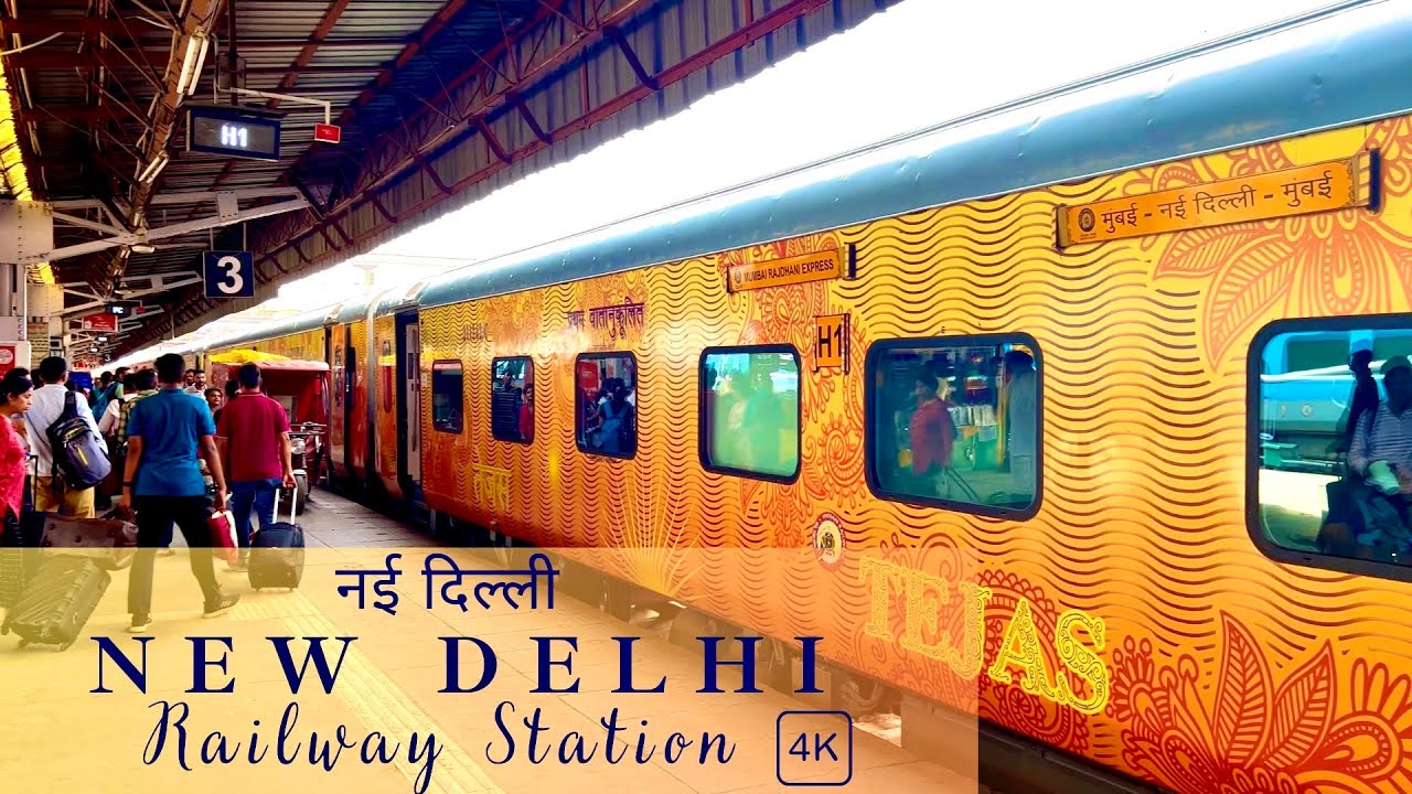 New Delhi (NDLS) Railway Station 4K | Indian Railways | Cinematic Overview | Station Details