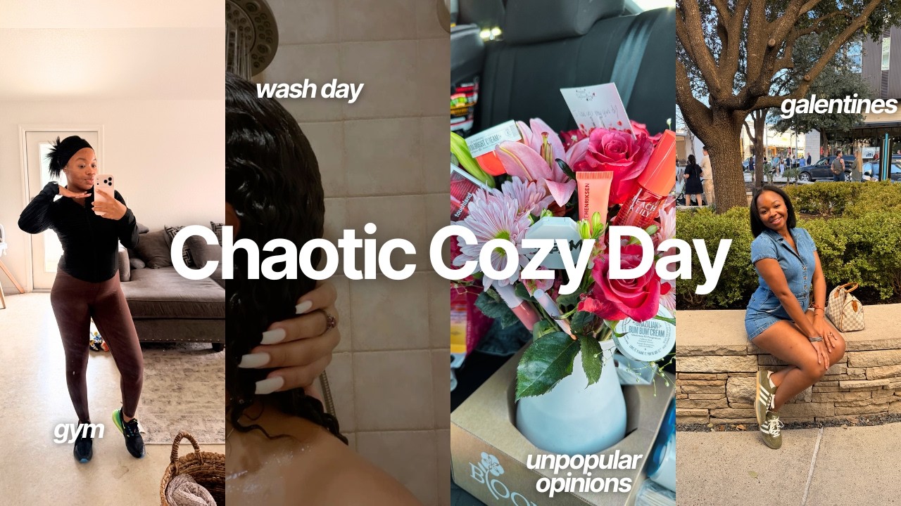 Gym, Wash Day & Unpopular Opinions | Chaotic Cozy Vlog