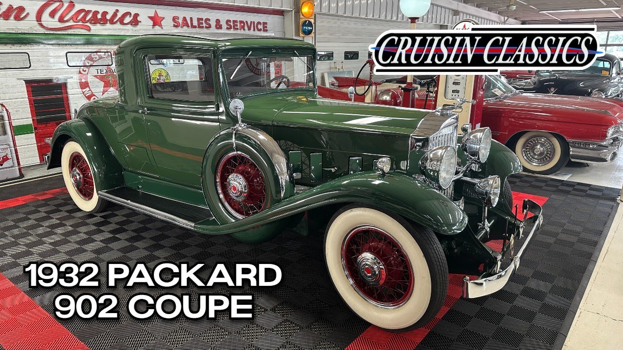 1932 Packard model 902 straight 8 coupe | Cruisin Classics