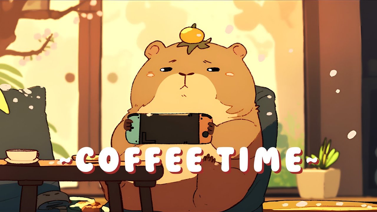 Capybara Music Channel - Chill Study Music Mix ~ Cozy Times ~ 🦫 ✨ 🌙
