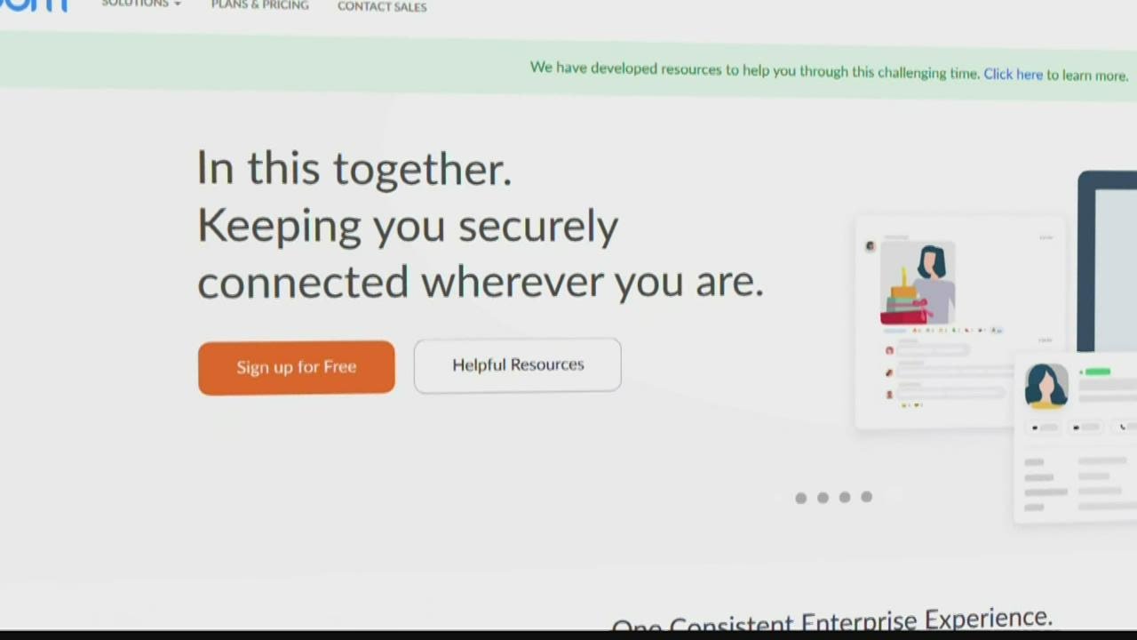 Strangers disrupted the online meeting of a local non-profit organization recently.