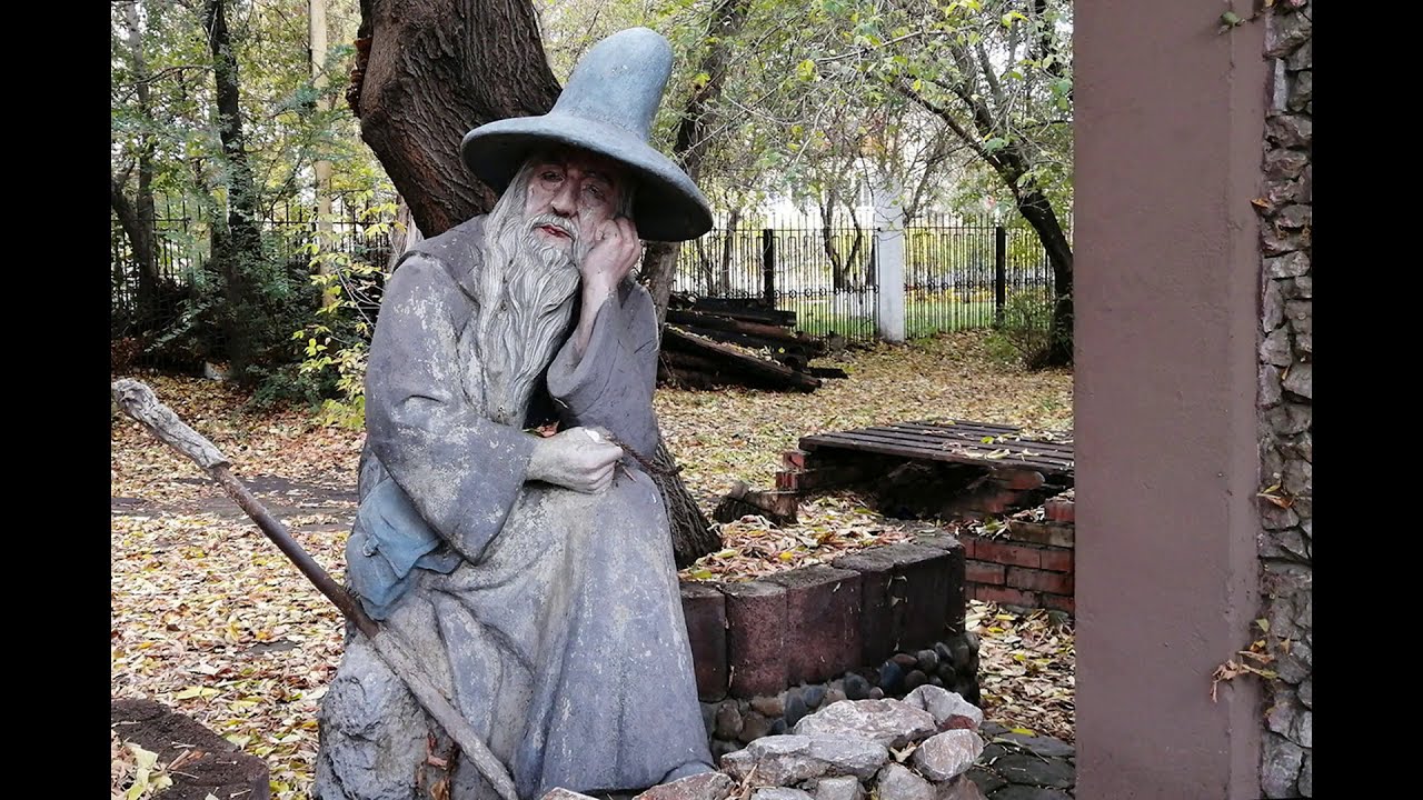 Старый сквер | Летнее кафе | Красноярск | Городские зарисовки