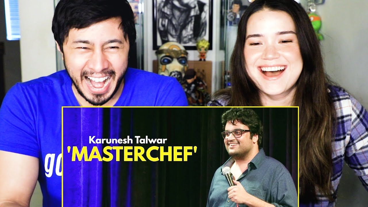 KARUNESH TALWAR | Masterchef | Stand Up Comedy | Reaction | Jaby Koay