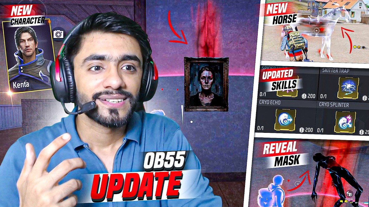 New Horror World in Free Fire 😱 | OB55 Update