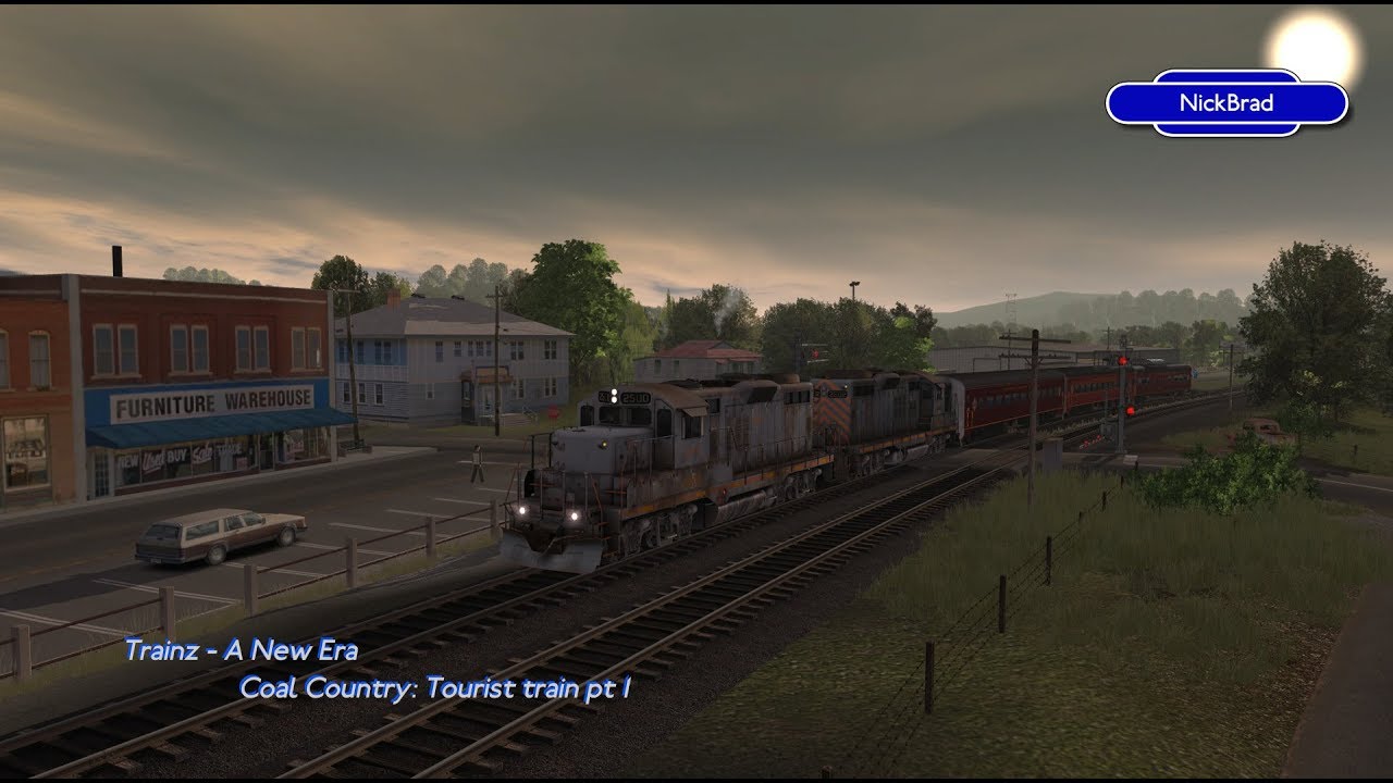 Trainz: A New Era - Tourist Train Pt 1