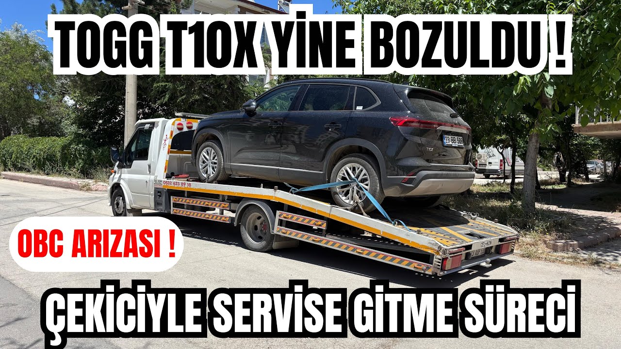 TOGG Arıza Yaptı, Şarj Almıyor ! / Çekici Servise Götürdü / OBC Değişti 😱