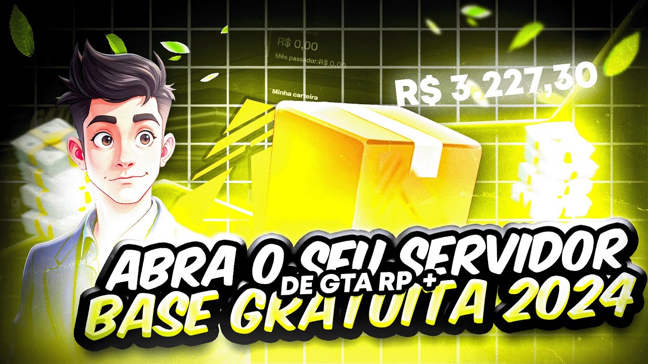 Como Criar um Servidor de GTA RP ( FiveM ) + Base Gratuita 2024