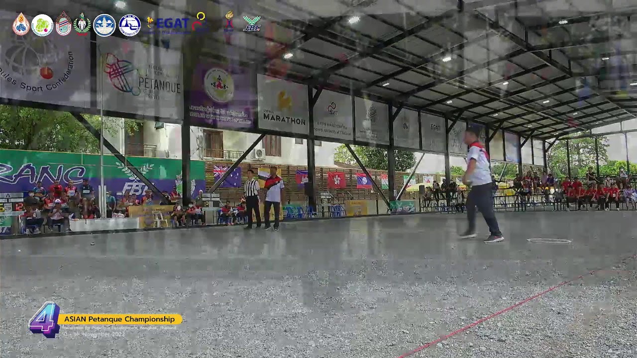 4th ASIAN CHAMPIONSHIP 2022 Men Triples - Final Cambodia VS Thailand B