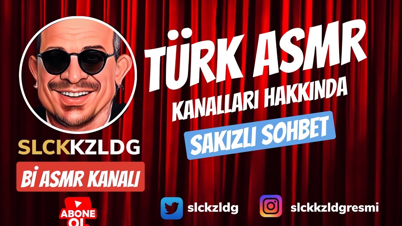 TÜRKÇE ASMR I SAKIZLI SOHBET I ASMR KANALLARI MUHABBETİ