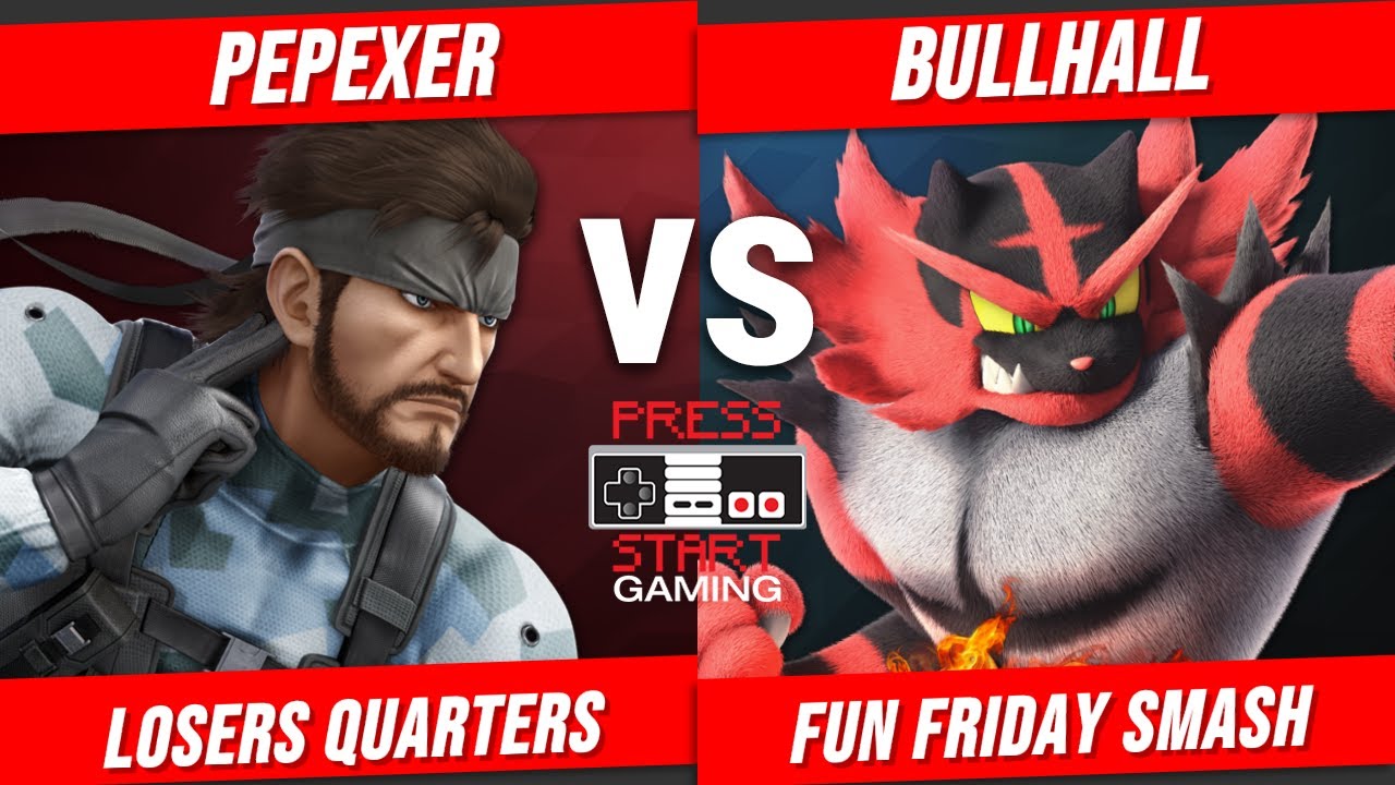 Fun Friday Smash Ft Reverse Mains - LQF - Pepexer (Snake) vs BullHall (Incineroar)