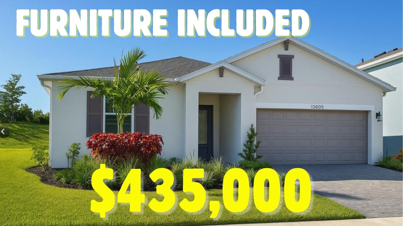 4 bed/ 2bath: $435,000 Furniture Included Port St. Lucie Homes