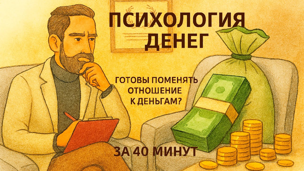 «Психология денег» книга за 40 мин • Морган Хаузел