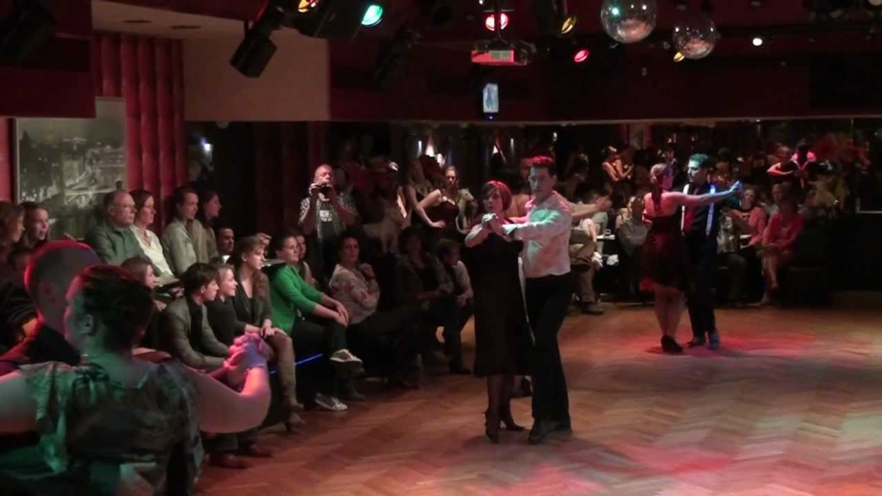 Schröder Afdansen Topklasse 6 Tango Sabine en Jean-Marc 2012
