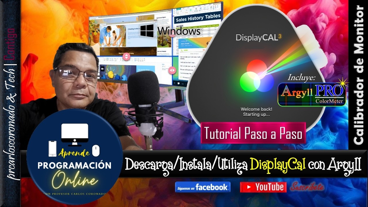 Aprende a Descargar/Instalar/Utilizar DisplayCal | Tutorial Paso a Paso