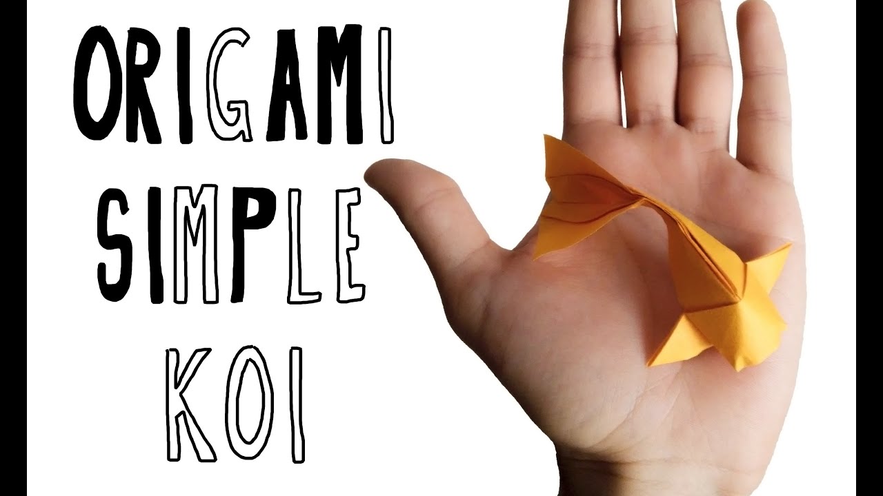 Origami Simple Koi (Riccardo Foschi)